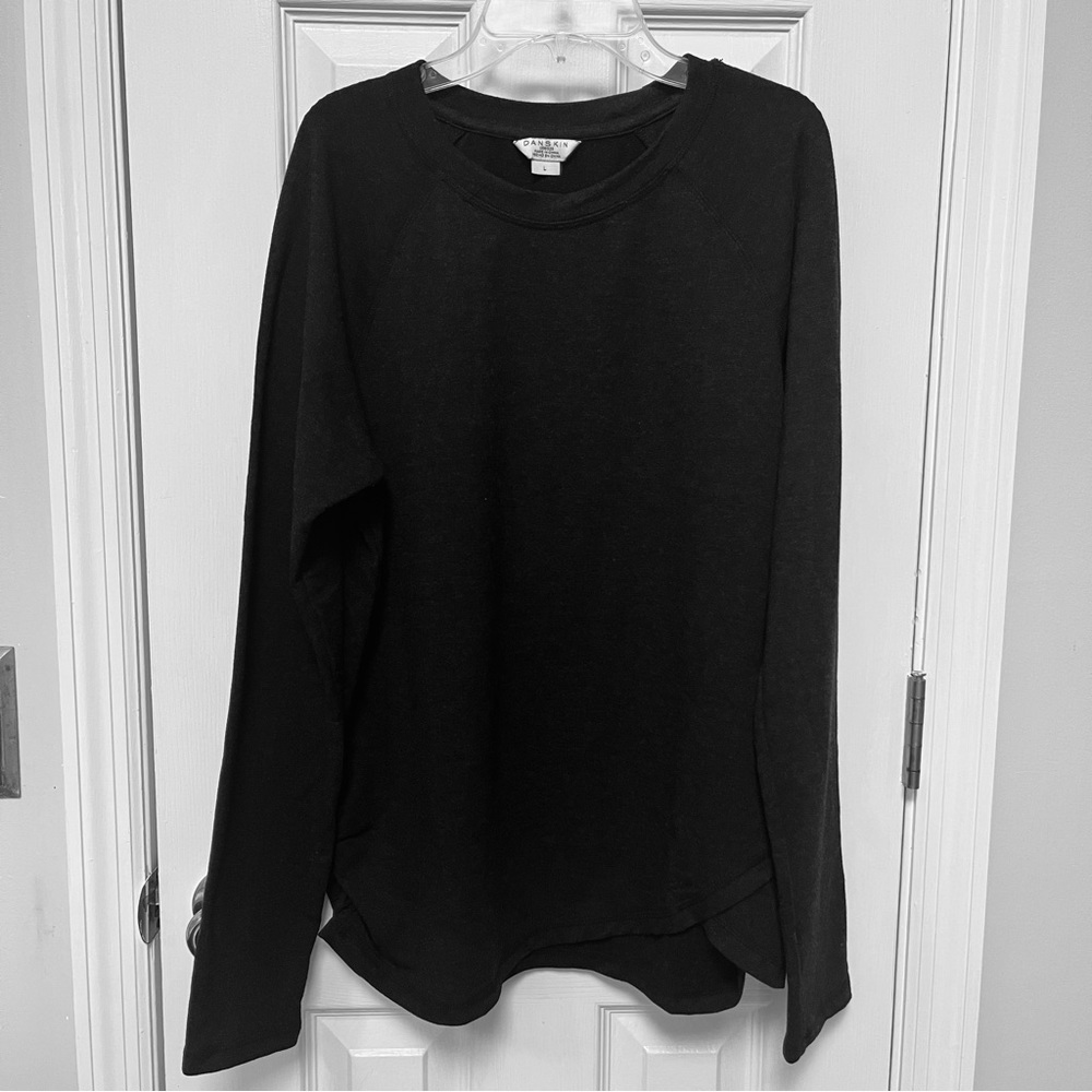 Danskin Crewneck Pullover Shirt L